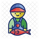 Fishmonger Male  Icon