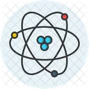 Fisica Ciencia Atomo Icono