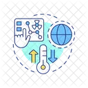 Concepto De Ciencia Atmosferica Icono