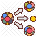 Fisión nuclear  Icono