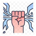 Fist Hand Energy Icon