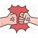 Fist Fight Punch Icon