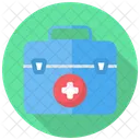First Aid Medical Bag Safety Box Icon