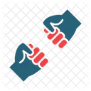 Fist Bump Friendship Gesture Icon