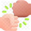Fist Bump Friendship Gesture Icon