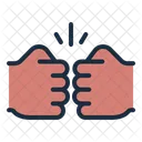 Fist Bump Gesture Handshake Icon