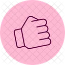 Fist Bump Pentaglow Icon