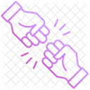 Fist Pump Boxing Workout Punch Training Icon
