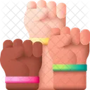 Fists Hand Gesture Icon