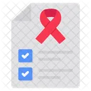 Fita De Conscientizacao Fita De Cancer Cancer De Mama Icon