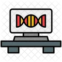 Fita De DNA Genetica Helice Ícone