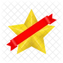 Distintivo Medalha Estrela Ícone