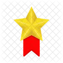 Distintivo Medalha Estrela Ícone