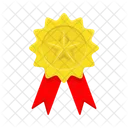 Distintivo Medalha Estrela Ícone