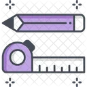 Fita Metrica Carretel De Medicao Medicao Ícone