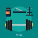 Fitnes Fitness Healthy Icon