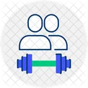 Fitness Partnership Collaboration Icône