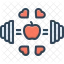 Fitness Workout Exercise Icon