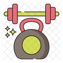 Fitness Dumbbells Body Building Icon
