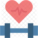 Fitness Wellness Heart Icon