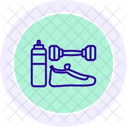 Fitness accessories  Icon