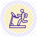Fitness Apparel Line Icon Icon