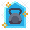 Fitness At Home Fitness Home Exercise Icon