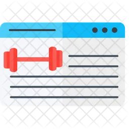 Fitness-blogging  Icon