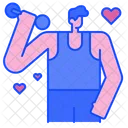 Fitness Boy  Symbol
