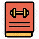 Fitnessbuch Sportbuch Bildung Symbol