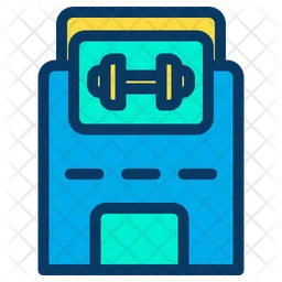 Fitness Building  Icon