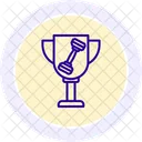 Fitness Challenges Line Icon Icon