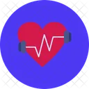 Corazon De Fitness Fitness Corazon Icono