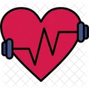 Corazon De Fitness Fitness Corazon Icono