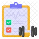 Fitness Checkliste Fitness Diagramm Fitnessstudio Diagramm Symbol