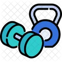 Dumbbell Fitness Workout Icon