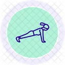 Fitness Events Line Icon Icon