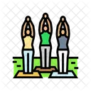 Outdoor Group Fitness Icon