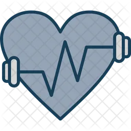 Fitness heart  Icon