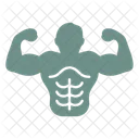 Fitness Gym Muscle Icon