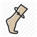 Fitness Leg Measurement Body Metrics Icon