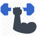 Dumbbell Exercise Gym Icon