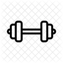Fitness Dumbbell Gym Equipment Icon
