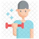 Fitness Gym Exercise Icon