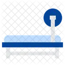 Fitness Barbell Press Icon
