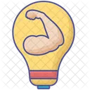 Fitness Inspiration Outline Filled Icon Business And Finance Icon Pack Icon