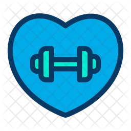 Fitness Love  Icon