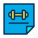 Fitness Notes  Icon