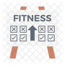 Fitness Plan Board Icon