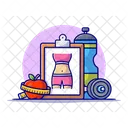 Fitness Plan  Icon